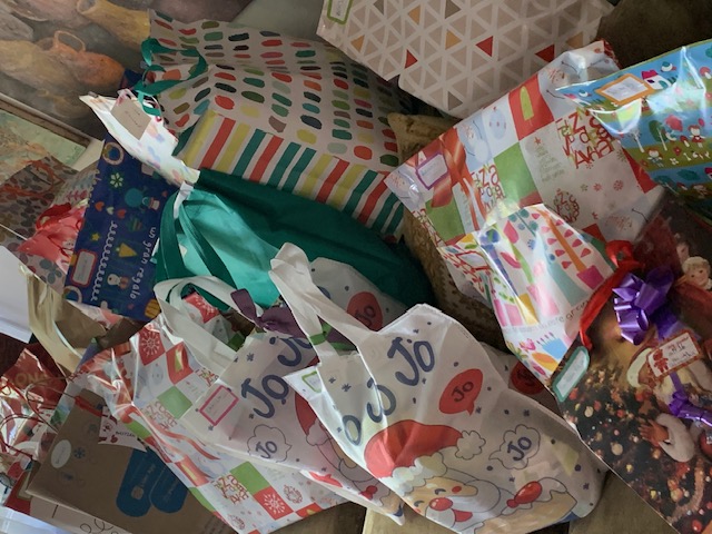 Bolsas de regalos de Navidad